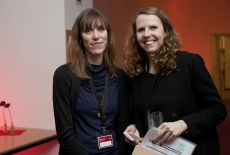 05. Anabel Perez (Organisation und Redaktion) und Ineke Hagedorn (Supervision Fahrer)